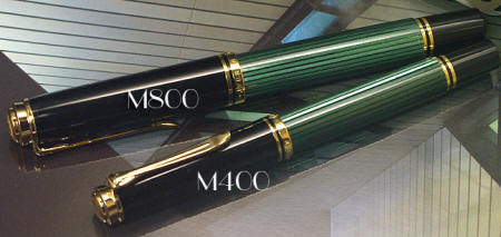 【ペリカン万年筆】M800 M400 緑縞 1